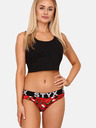 Styx Черно-червени дамски шарени бикини Styx art Melouny