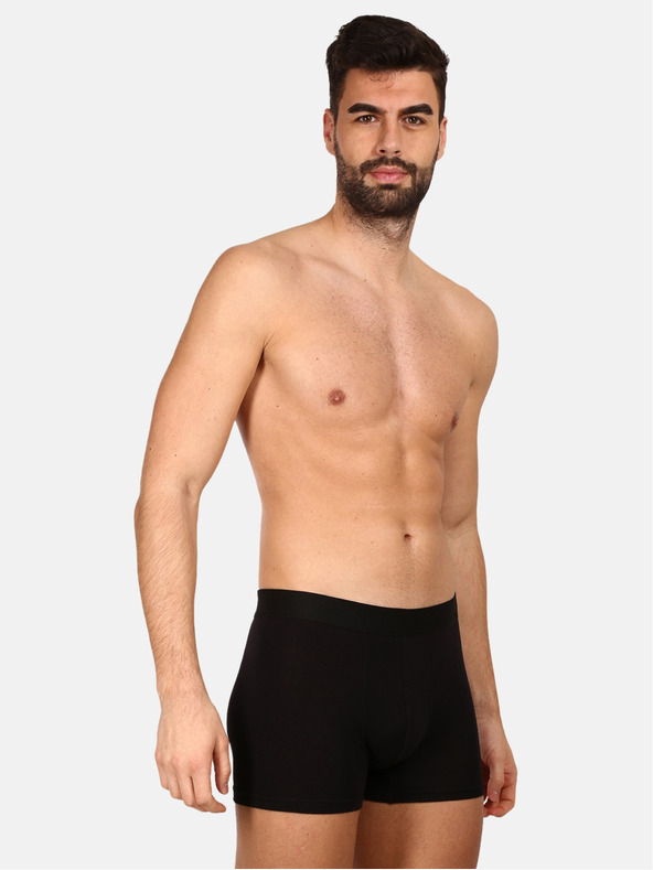 Nedeto Комплект от седем мъжки боксерки в черно и синьо Nedeto