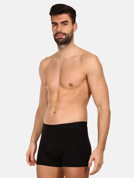 Nedeto Комплект от седем мъжки боксерки в черно, сиво и бяло Nedeto