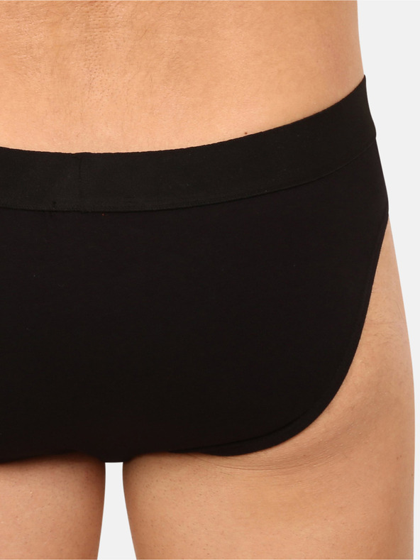 Nedeto Комплект от три мъжки бикини в черно Nedeto