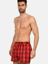 Styx Styx червени мъжки карирани шорти