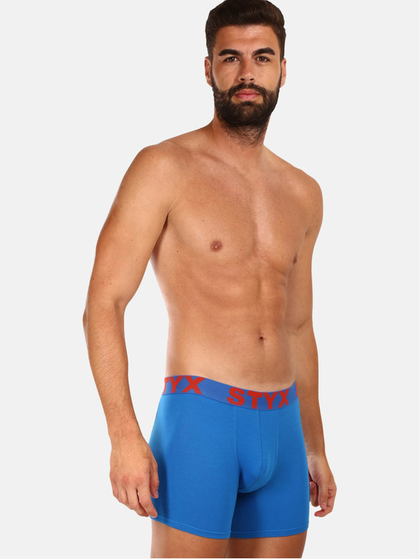 Styx Сини мъжки боксерки Styx