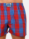 Styx Червени и сини мъжки карирани къси панталони Styx