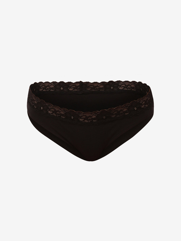 Styx Черни дамски дантелени бикини Styx