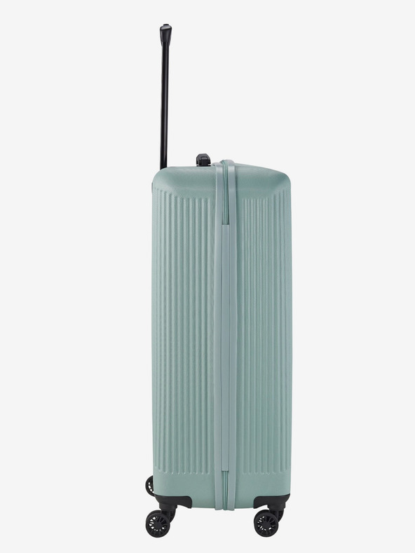 Travelite Комплект от три светлозелени куфара Travelite Bali S,M,L Mint