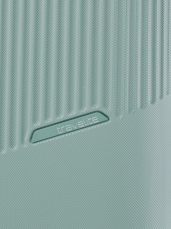 Travelite Комплект от три светлозелени куфара Travelite Bali S,M,L Mint