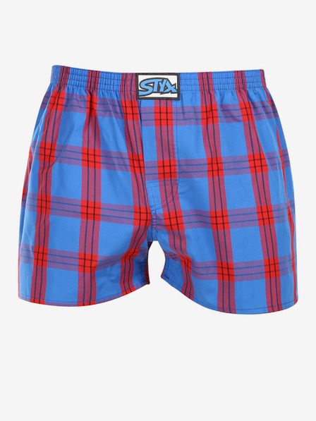 Styx Styx червени мъжки карирани шорти