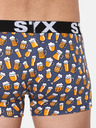 Styx Сиви мъжки боксерки с шарка Styx Beer