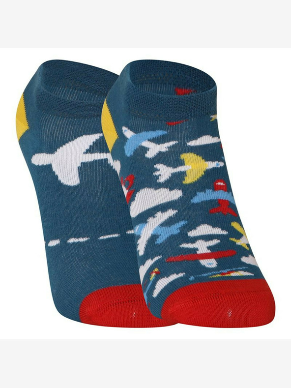 Dedoles Тъмно сини детски забавни чорапи Dedoles Airplanes