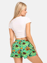 Styx Зелени дамски шарени къси панталони Styx art Тропик