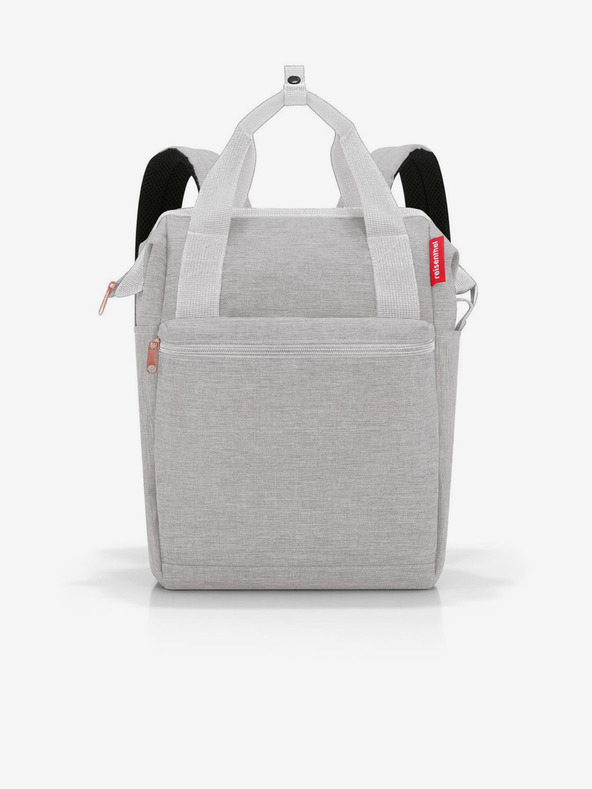 Reisenthel Светлосиво кафяво 2в1 Раница и чанта Reisenthel Allrounder R Twist Sky rose