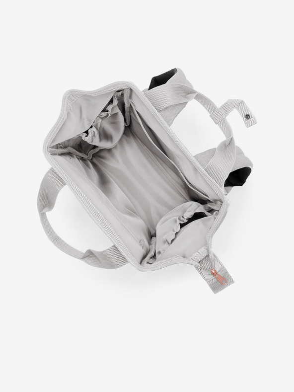 Reisenthel Светлосиво кафяво 2в1 Раница и чанта Reisenthel Allrounder R Twist Sky rose