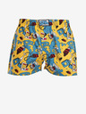 Styx Сини и жълти мъжки къси панталони за сън Styx Art Explode