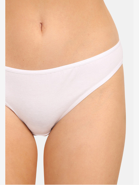 Nedeto Комплект от пет дамски бикини в черно и бяло Nedeto