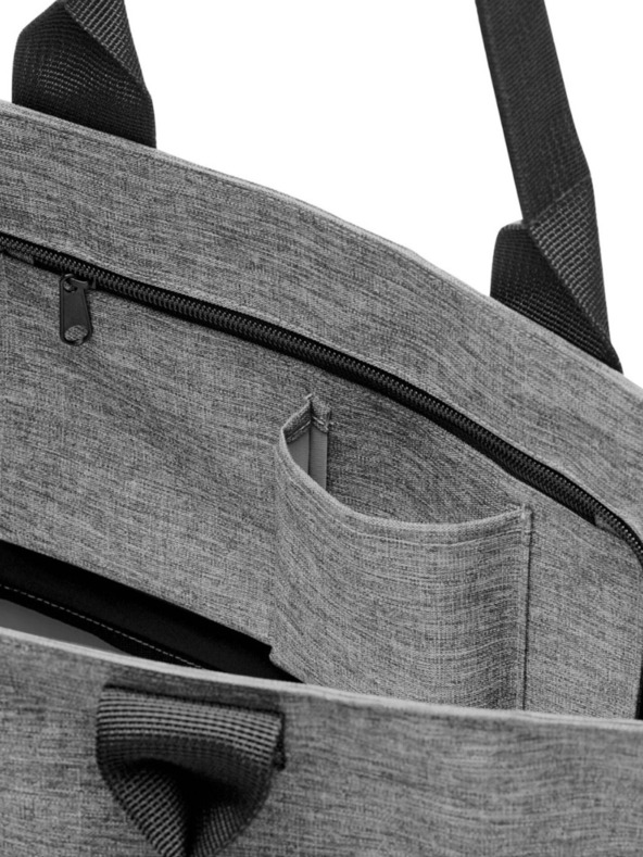 Reisenthel Чанта Reisenthel Shopper E1 Сива чанта на райета