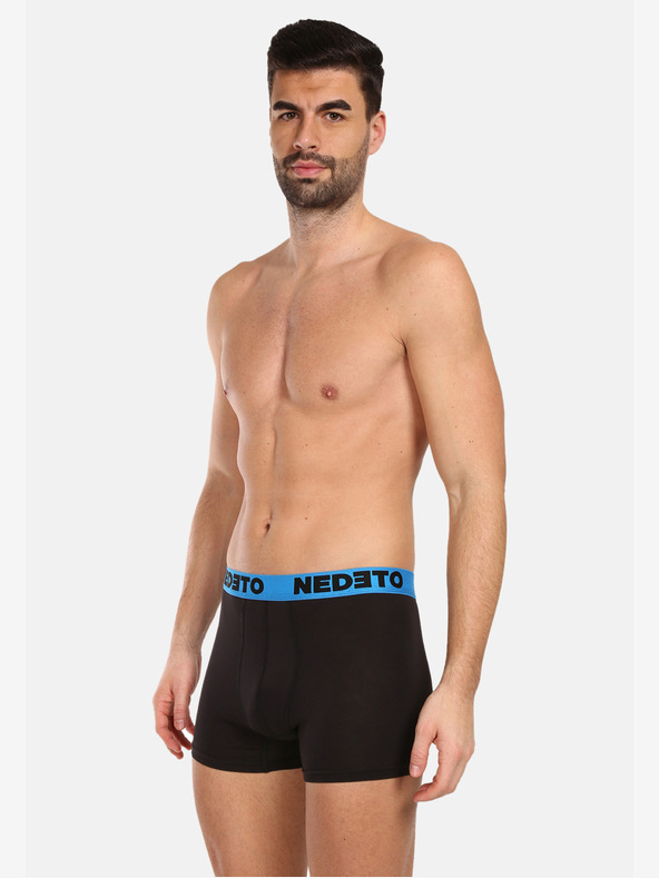 Nedeto Комплект от три мъжки боксерки в черно Nedeto
