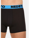 Nedeto Комплект от пет мъжки боксерки в черно Nedeto