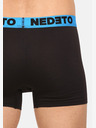 Nedeto Комплект от пет мъжки боксерки в черно Nedeto