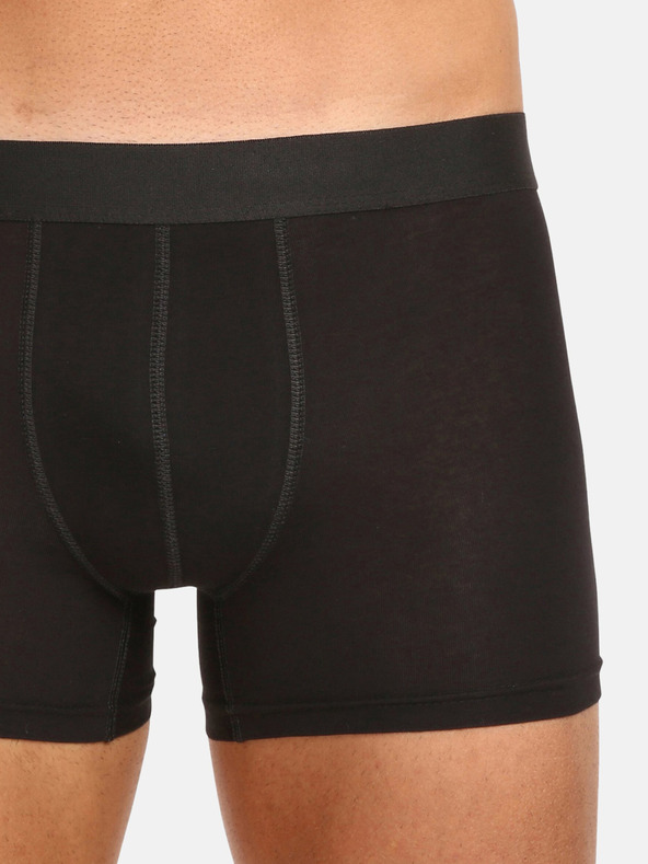 Nedeto Комплект от три мъжки боксерки в черно Nedeto