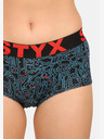 Styx Дамски артистични гащи Styx с макет на крака