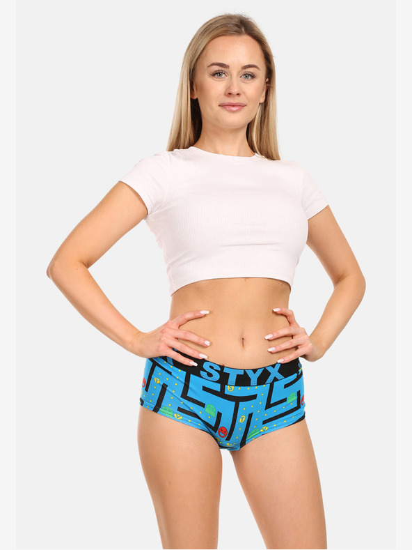 Styx Дамски арт гащи Styx с игра на крака
