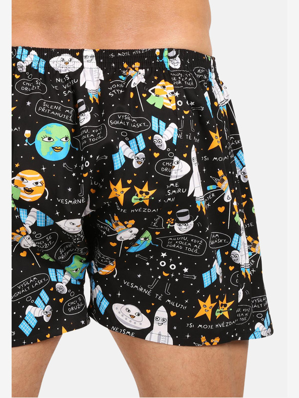 Styx Мъжки шорти Styx art класически еластични космически шорти