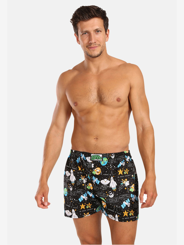 Styx Мъжки шорти Styx art класически еластични космически шорти