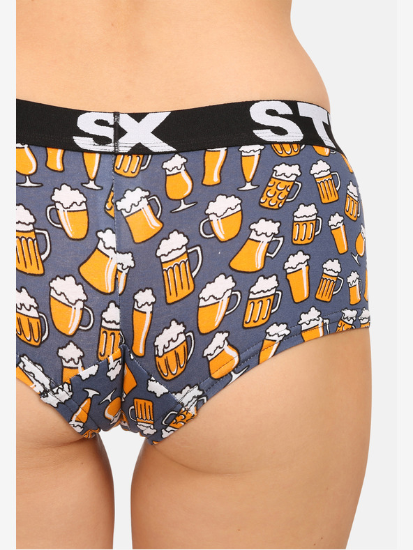 Styx Комплект три - дамски бикини Styx art с крачол многоцветни