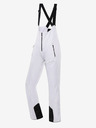 ALPINE PRO Дамски ски софтшел панталон с мембрана ALPINE PRO GERANA бял