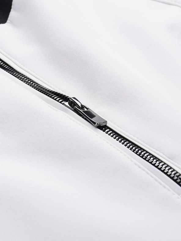 ALPINE PRO Дамски ски софтшел панталон с мембрана ALPINE PRO GERANA бял