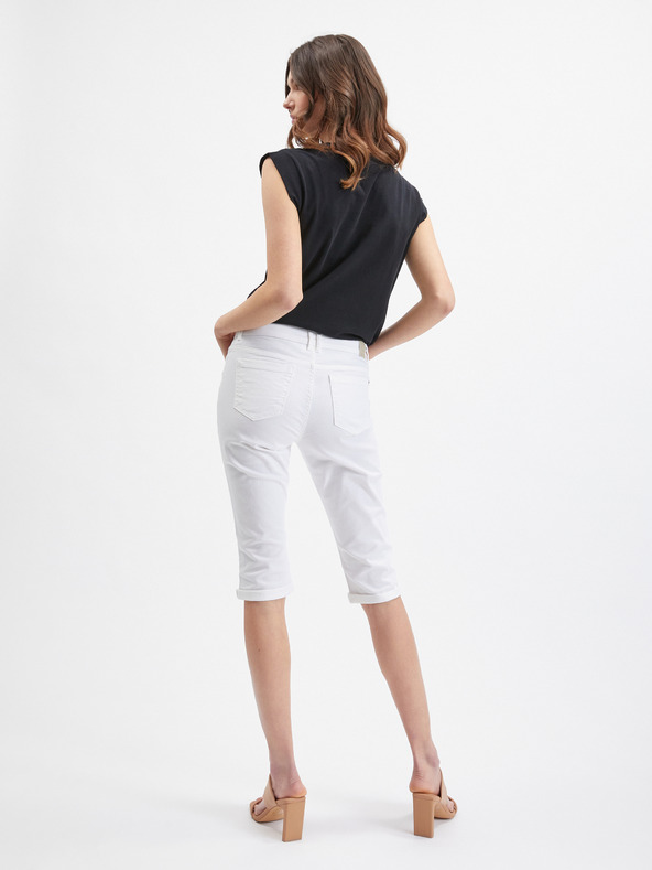 Orsay Бели три четвърти дънки ORSAY