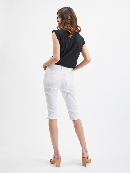 Orsay Бели три четвърти дънки ORSAY