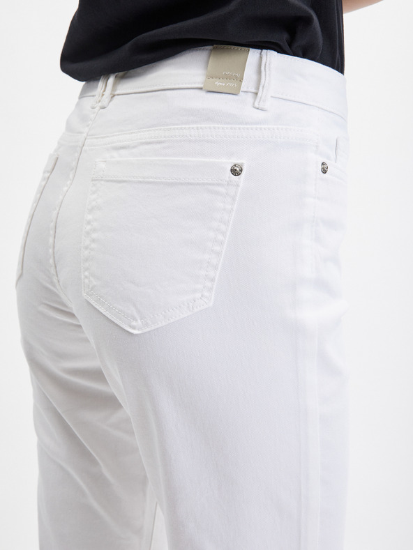 Orsay Бели три четвърти дънки ORSAY