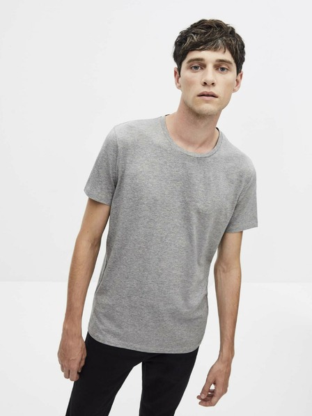 Celio Сива мъжка основна тениска Celio Neunir