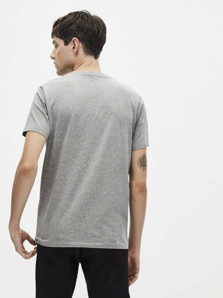 Celio Сива мъжка основна тениска Celio Neunir