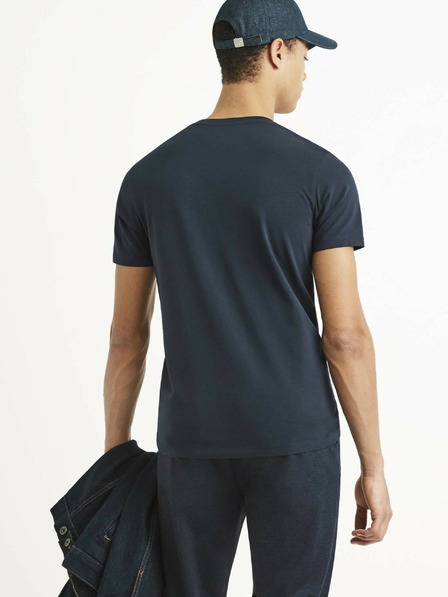 Celio Тъмносиня мъжка основна тениска Celio Neuniv