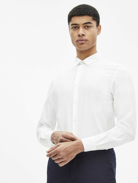 Celio Бяла мъжка риза Celio Rabellefr