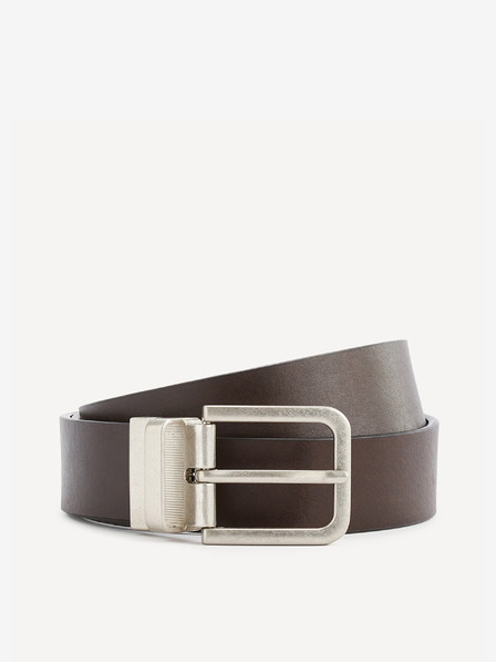 Celio Кафяв кожен колан Celio Vintaj