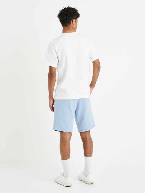 Celio Бяла мъжка основна риза Celio