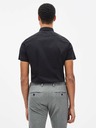 Celio Черна мъжка риза с къс ръкав Celio Daslim