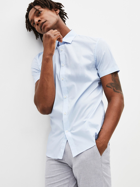 Celio Светлосиня мъжка риза Celio Daslim