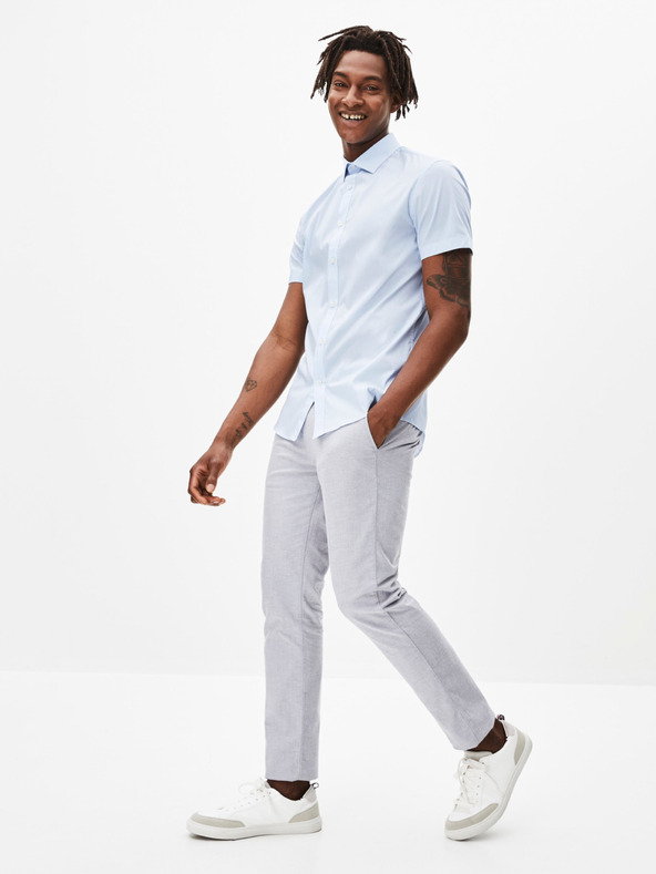 Celio Светлосиня мъжка риза Celio Daslim