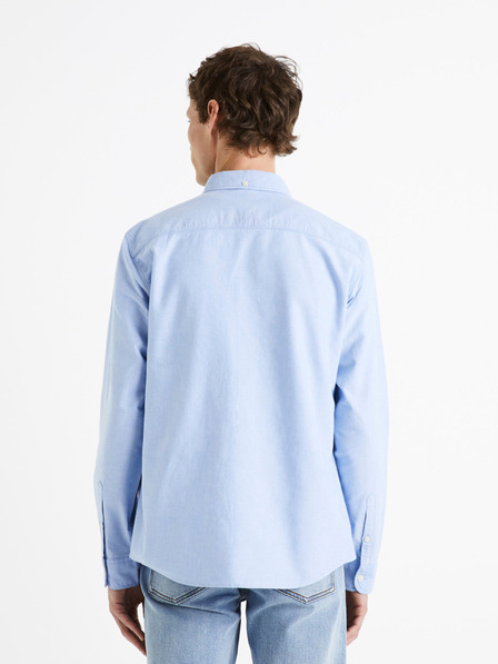 Celio Светлосиня мъжка памучна риза Celio Daxford