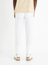 Celio Бели мъжки ленени панталони Celio Dolinus