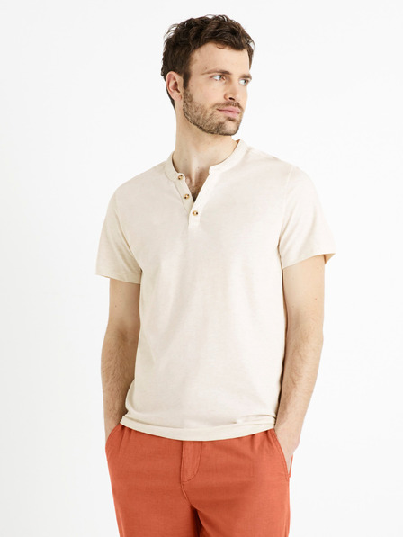 Celio Кремава мъжка основна риза Celio Cegeti