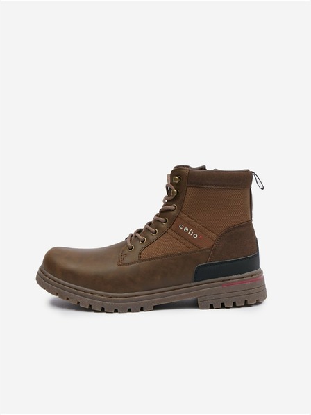 Celio Кафяви мъжки зимни боти Celio