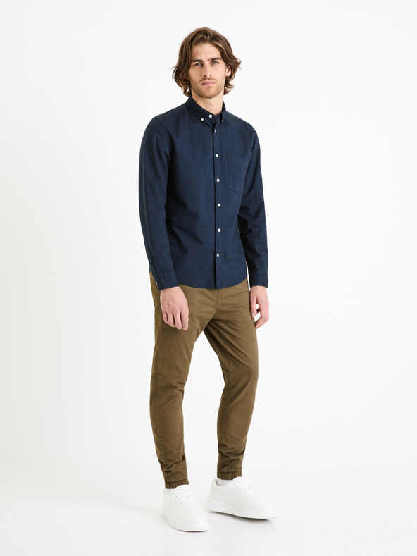 Celio Тъмносиня мъжка риза Celio Daxford