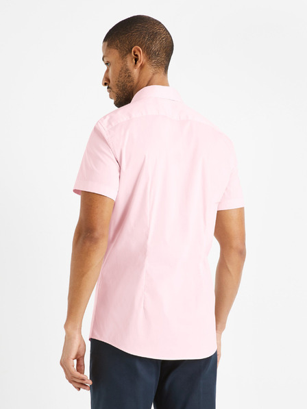 Celio Розова мъжка риза Celio Daslim