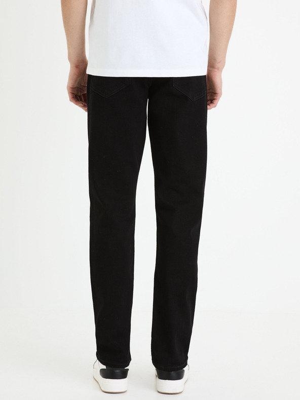 Celio Черни мъжки дънки с права кройка Celio C15