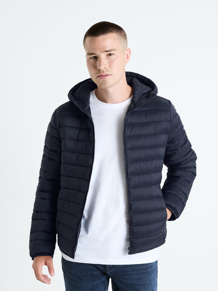 Celio Тъмносиньо мъжко ватирано яке Celio Fububble